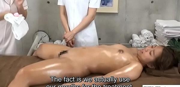  JAV lesbian massage clinic new hire training day Subtitles